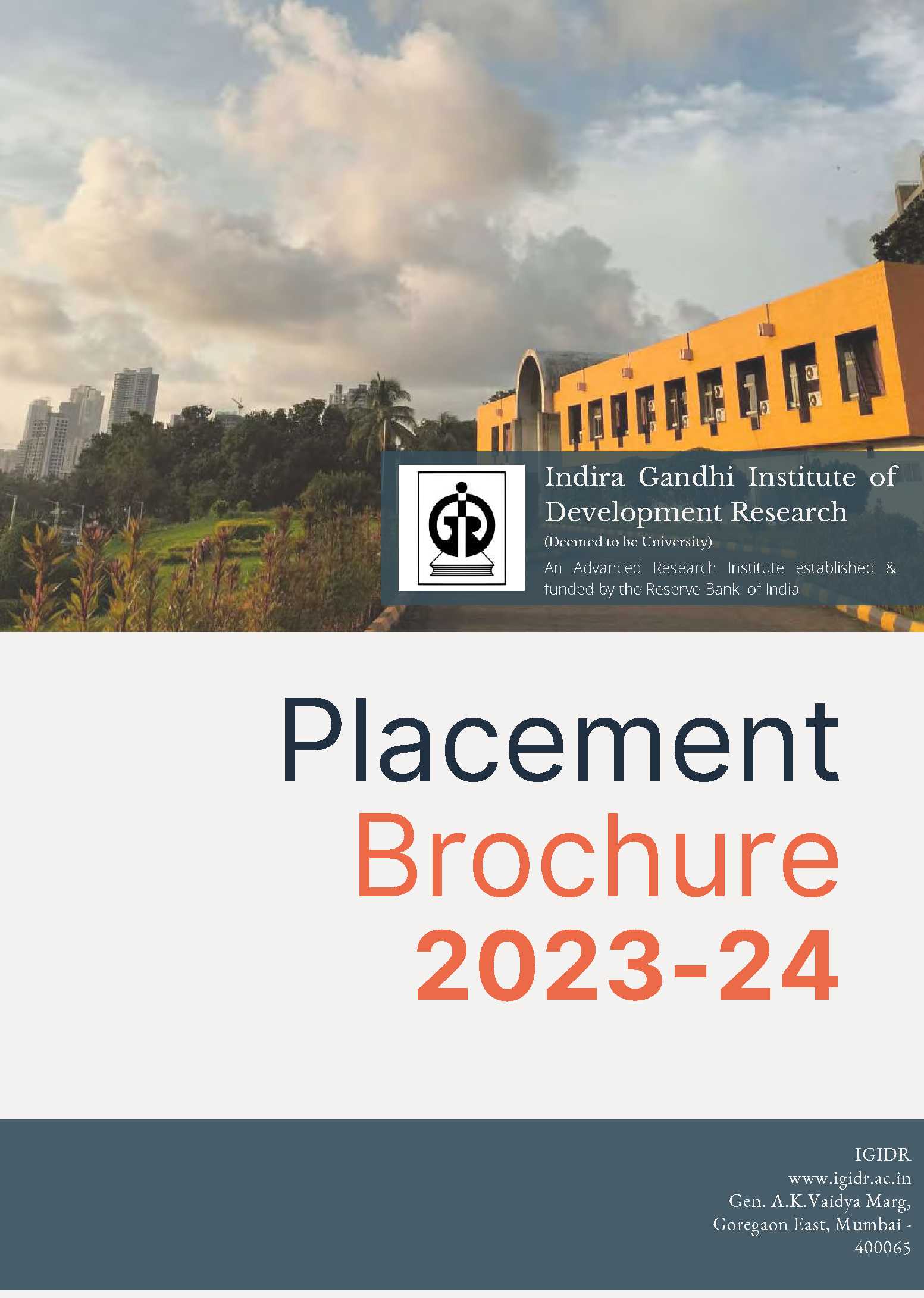 brochure page